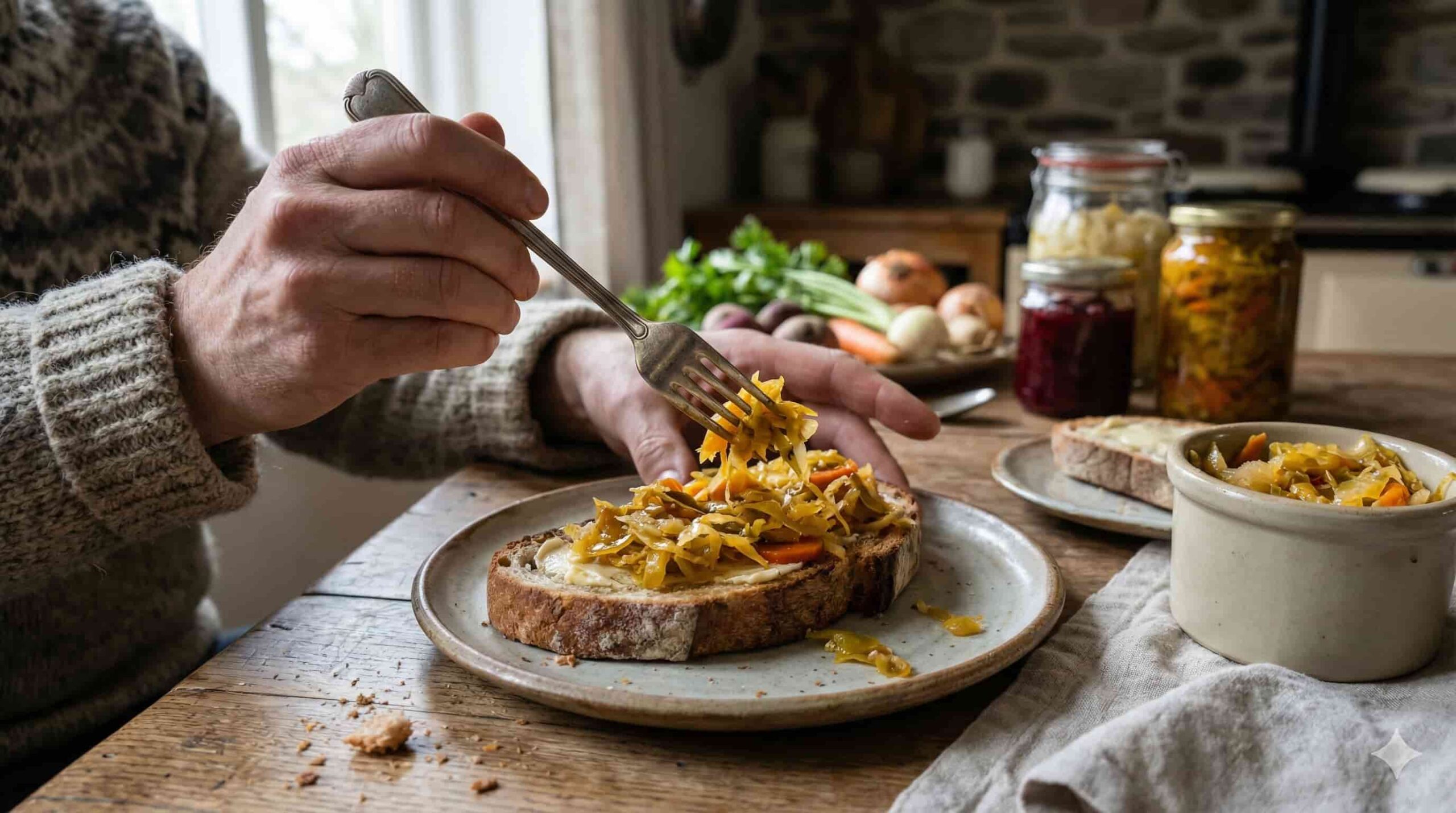 Trop fort ? L&rsquo;astuce simple pour enfin aimer les légumes fermentés