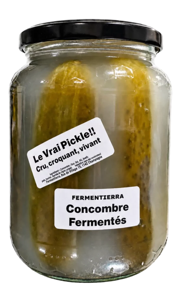 Concombre fermenté