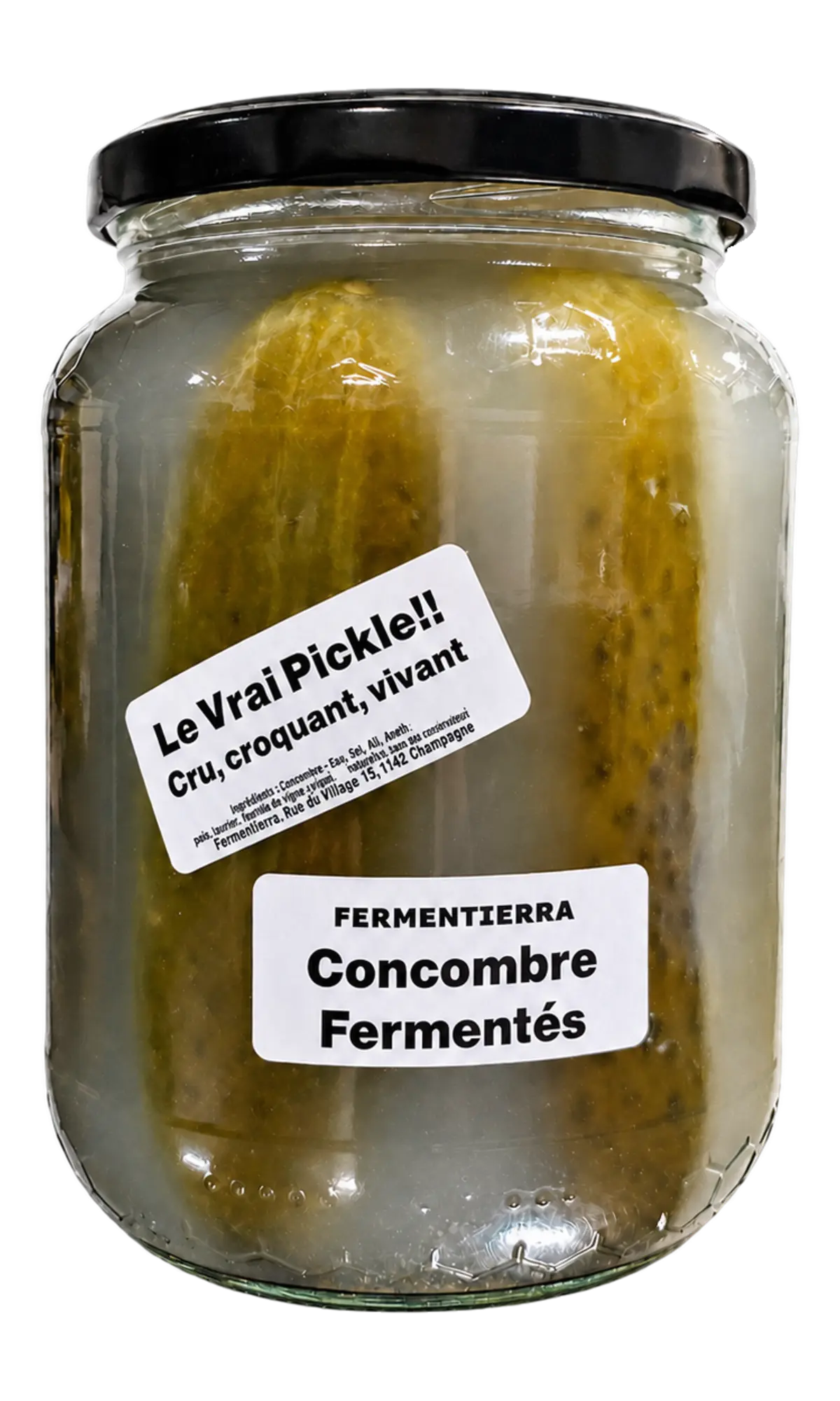 Concombre fermenté